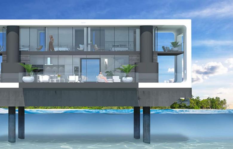 Unique Eco Friendly Floating Homes